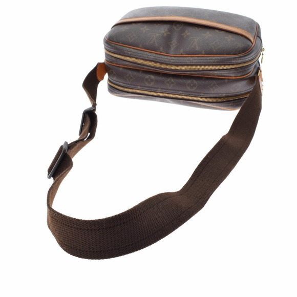 Louis Vuitton Reporter Shoulder Canvas Bag Monogram Brown - Picture 3 of 9
